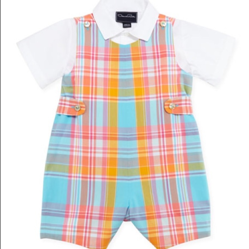Oscar de la Renta baby boy outfit 12 months